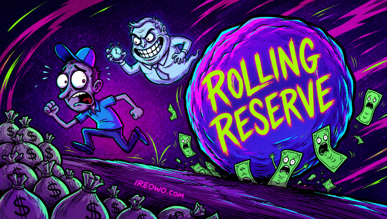 Impacto del rolling reserve en el flujo de caja de un comerciante de alto riesgo